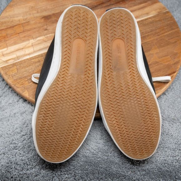 Cole Haan Grand OS Sneakers C25781 Mens Black Leather Lifestyle Shoes Size 8.5 M - Picture 8 of 8